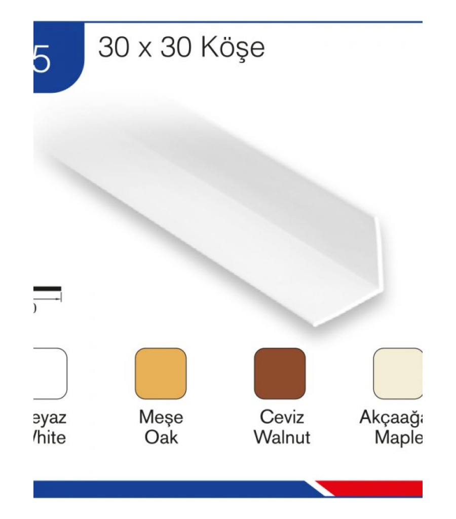 Köşe 30X30 Pvc Aksesuar BP-45