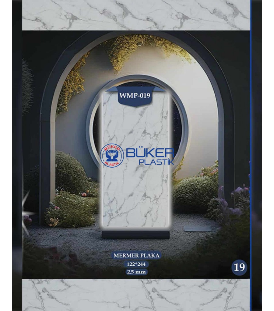 Klasik Mermer 122x244cm PVC Panel WMP-019 Klasik Mermer 122x244cm PVC Panel WMP-019